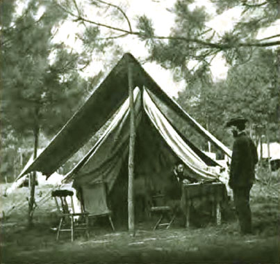 Signal Corps Headquarters in August of 1862