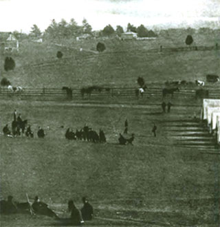 Signal Corps Camp at Red Hill in 1861