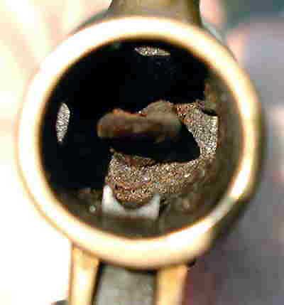 Business End Of Pistol.