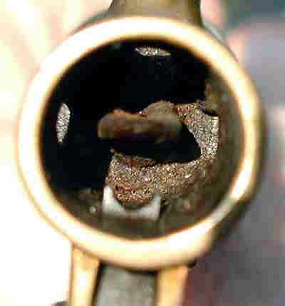 Business End Of Pistol.