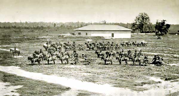 The First Indiana Heavy Artillery at Baton Rouge